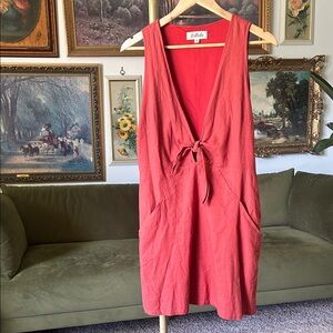 Listicle Vibrant Red Dress
